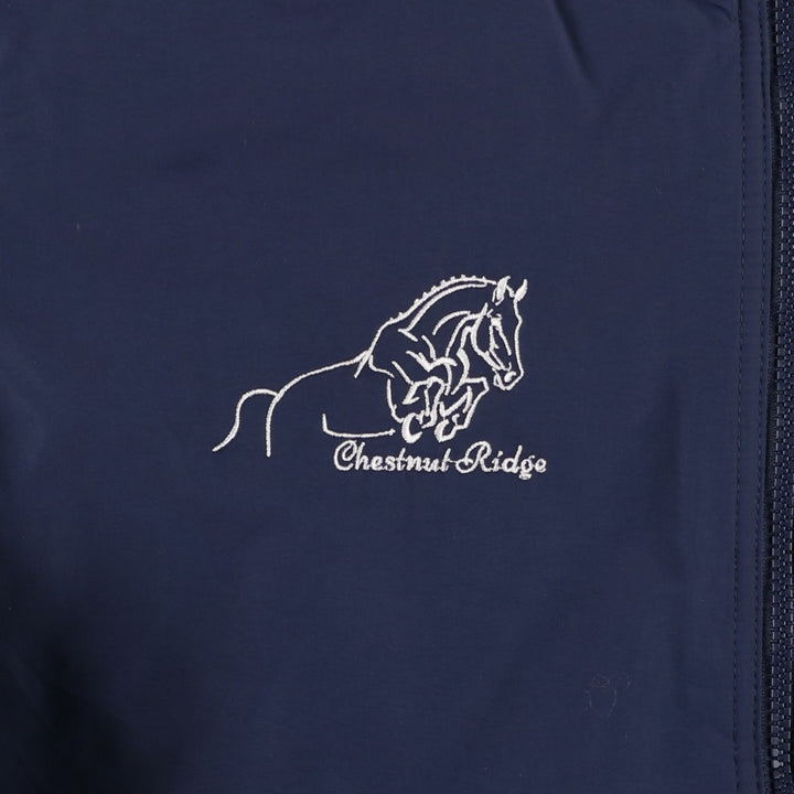 90s-00'S LLBean Men's XL Vintage Padded Puffer Jacket Nylon navy blue type Vintage Second Hand