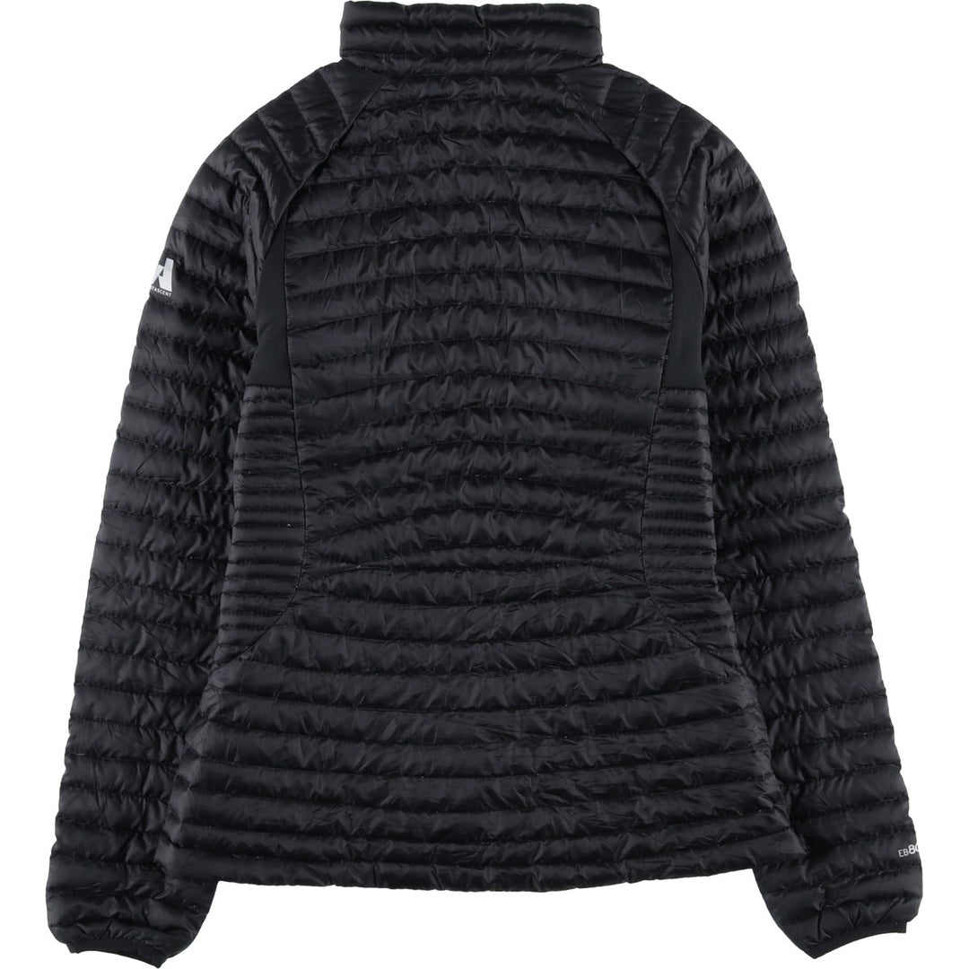 Eddie Bauer padded puffer jacket, women's size S polyester black type Vintage Second Hand