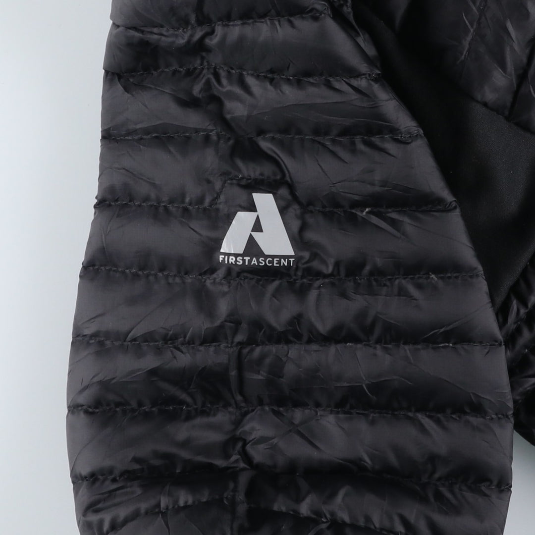 Eddie Bauer padded puffer jacket, women's size S polyester black type Vintage Second Hand