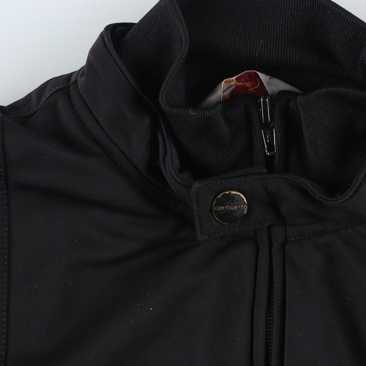 Carhartt Jersey Track Jacket, Women's Size Small polyester black type Vintage Second Hand
