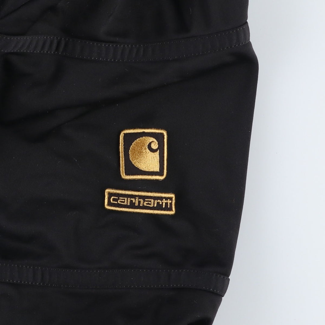 Carhartt Jersey Track Jacket, Women's Size Small polyester black type Vintage Second Hand