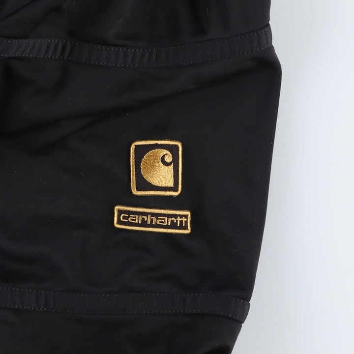 Carhartt Jersey Track Jacket, Women's Size Small polyester black type Vintage Second Hand