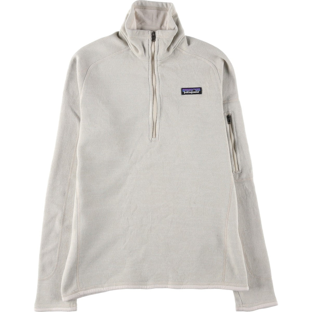Patagonia Better Sweater 1 polyester ivory Vintage Second Hand