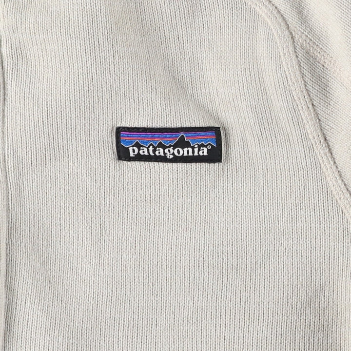 Patagonia Better Sweater 1 polyester ivory Vintage Second Hand