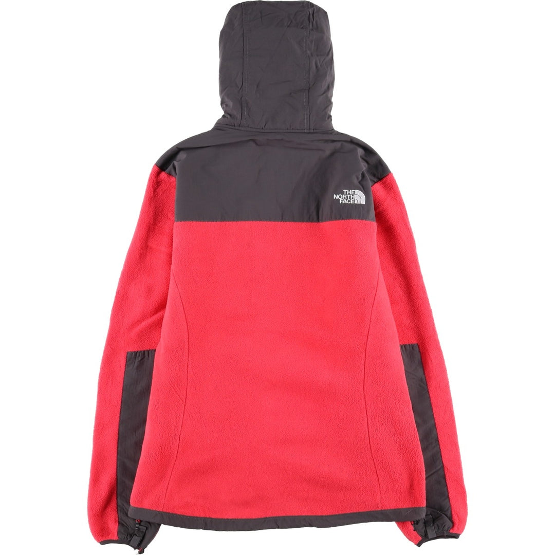 The North Face Denali Hoodie, Nylon and Fleece Parka, Women's, Size L polyester gray type Vintage Second Hand