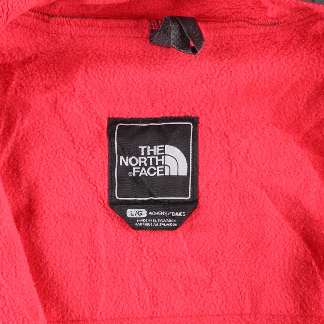 The North Face Denali Hoodie, Nylon and Fleece Parka, Women's, Size L polyester gray type Vintage Second Hand