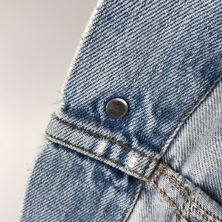 Vintage 90s-00'S Levi's Cut-Off Denim Vest, Made in Canada, Men's Size XL cotton Blue type light blue Vintage Second Hand