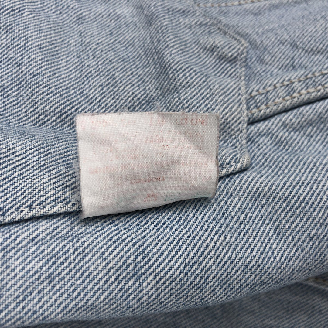 90'S Levi's 75505-0212 Cut-Off Denim Vest, Men's Size L, Vintage unclear Blue type light blue Vintage Second Hand