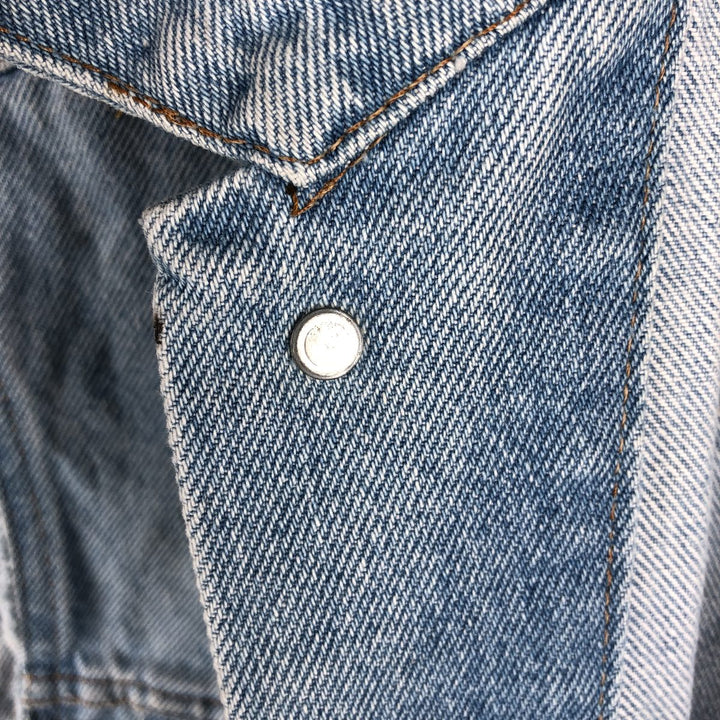 90'S Levi's 75505-0212 Cut-Off Denim Vest, Men's Size L, Vintage unclear Blue type light blue Vintage Second Hand