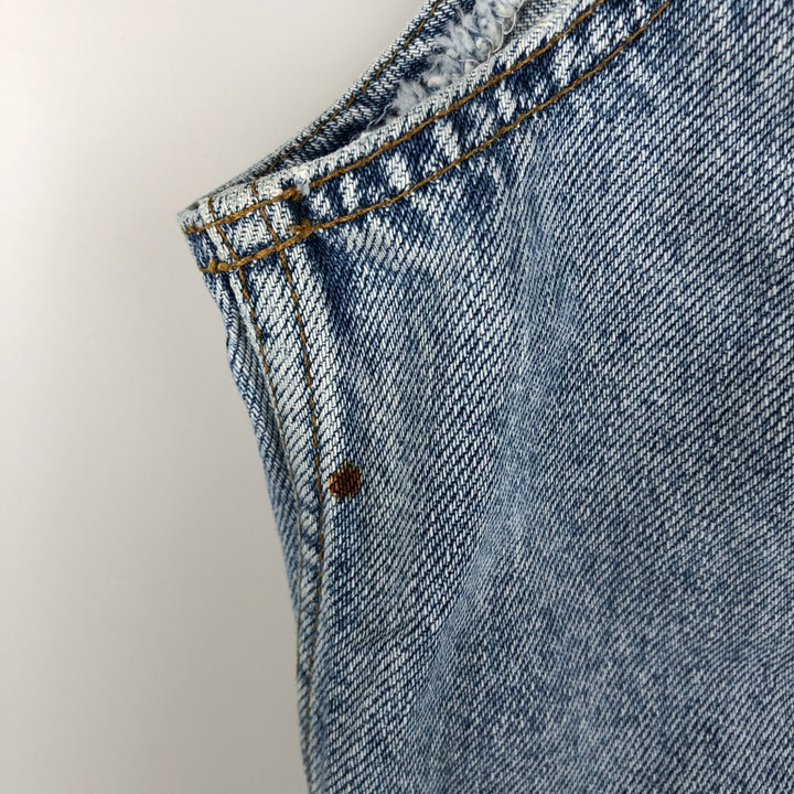 Vintage 90'S Levi's 70401-02 Euro Model Denim Vest, Men's Size L cotton Blue type light blue Vintage Second Hand