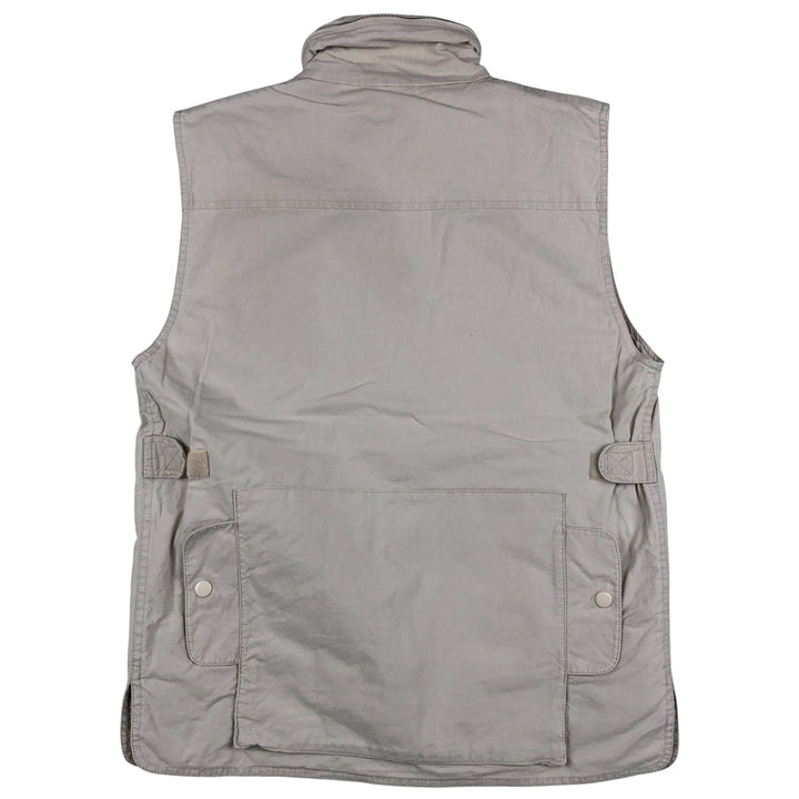 80'S Banana Republic Safari Vest, Men's Size S, Vintage cotton white type Vintage Second Hand