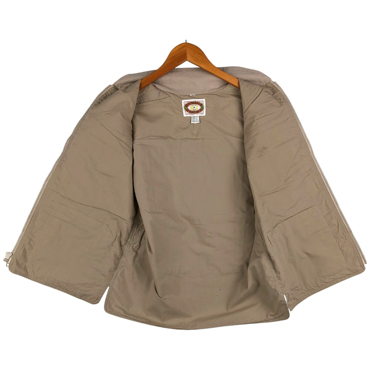 80'S Banana Republic Safari Vest, Men's Size S, Vintage polyester Beige type Vintage Second Hand
