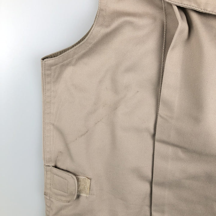 80'S Banana Republic Safari Vest, Men's Size S, Vintage polyester Beige type Vintage Second Hand