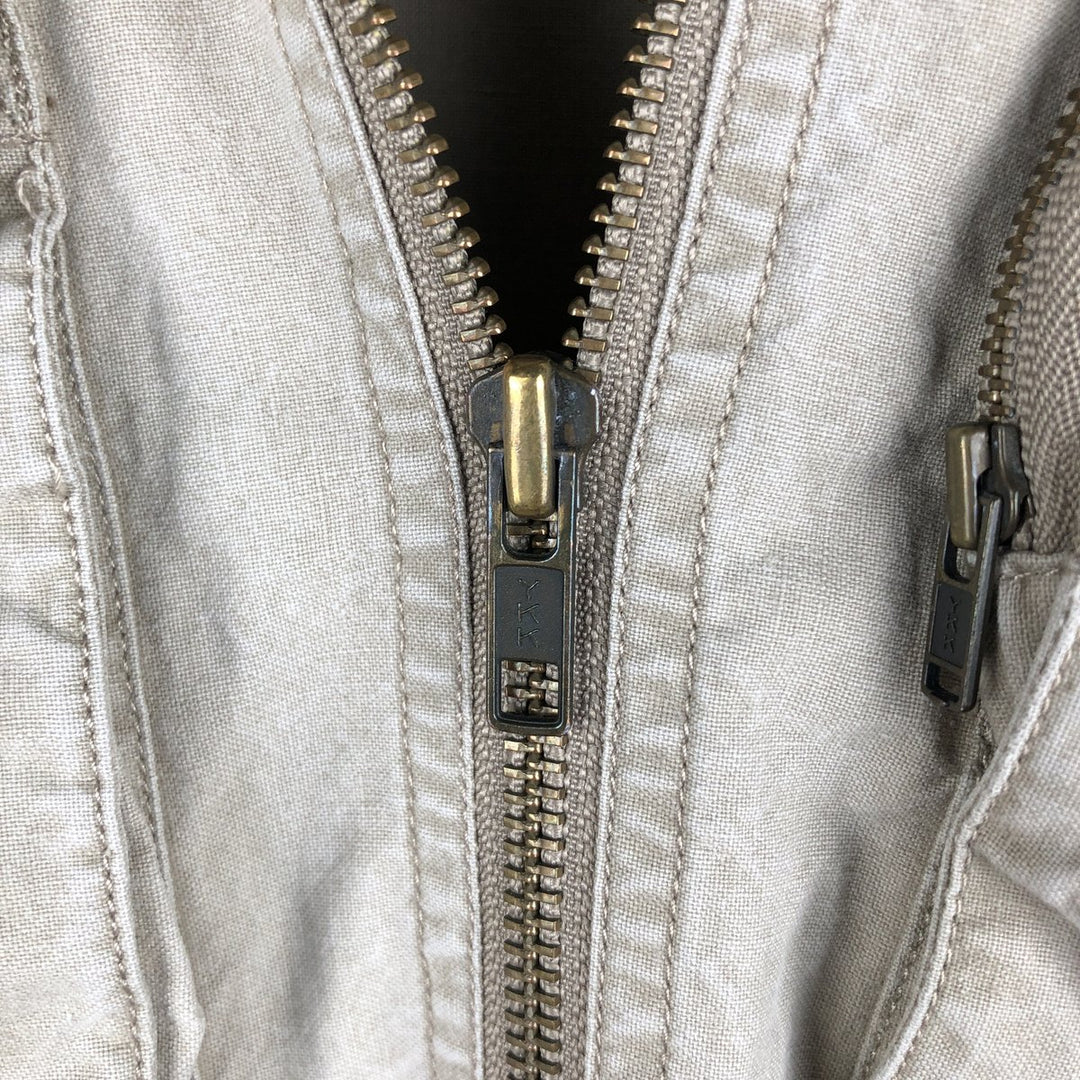 90'S Banana Republic Safari Vest, Men's Size Medium, Vintage cotton Khaki type Vintage Second Hand