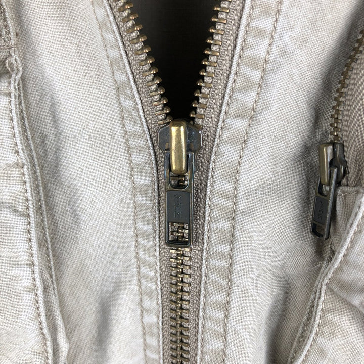 90'S Banana Republic Safari Vest, Men's Size Medium, Vintage cotton Khaki type Vintage Second Hand