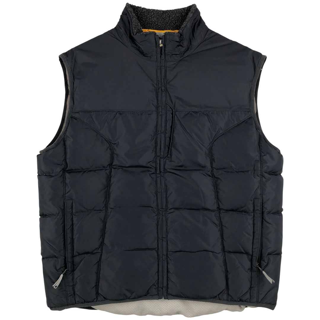 2000'S GAP padded vest, men's size L Nylon black type Vintage Second Hand