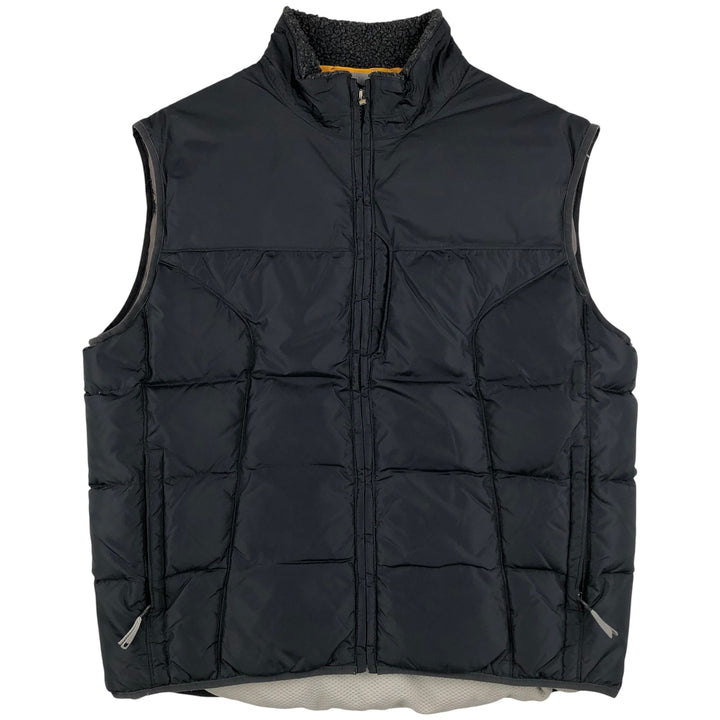 2000'S GAP padded vest, men's size L Nylon black type Vintage Second Hand