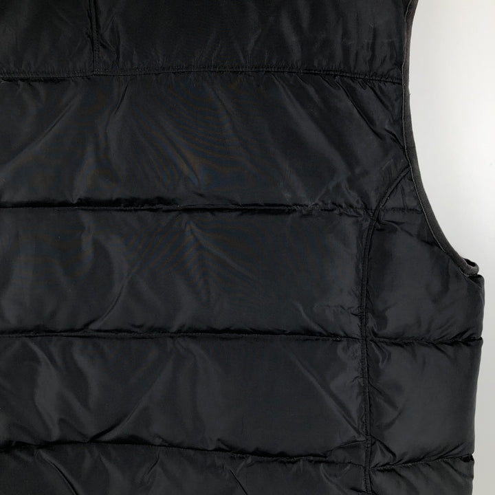 2000'S GAP padded vest, men's size L Nylon black type Vintage Second Hand