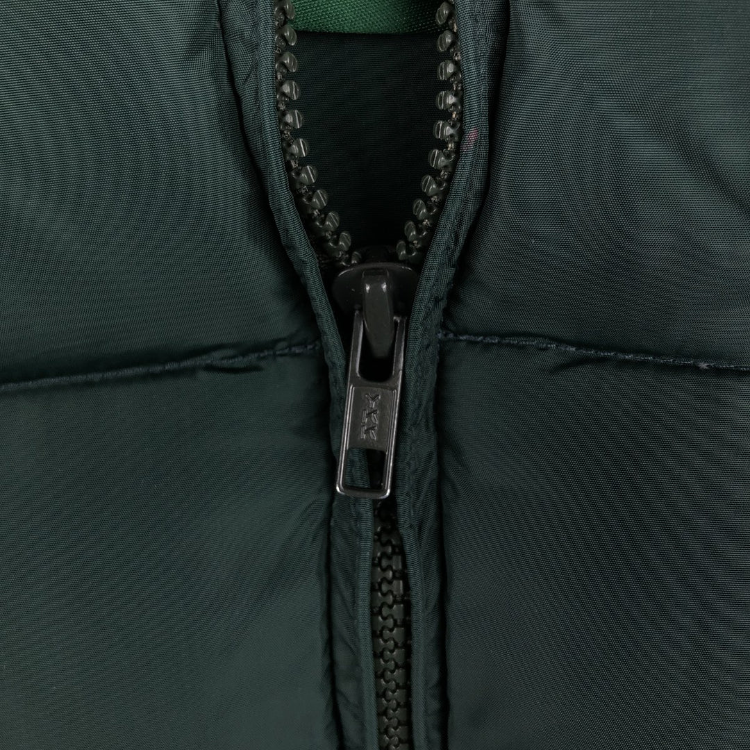 90s-00'S Cabelas Advertising Goose Down Vest, Men's, Size L, Vintage Nylon green type Vintage Second Hand