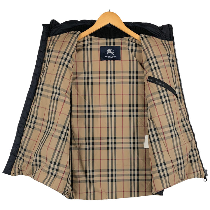 Burberry's London padded vest, made in Spain, men's size XL unclear Charcoal Vintage Second Hand
