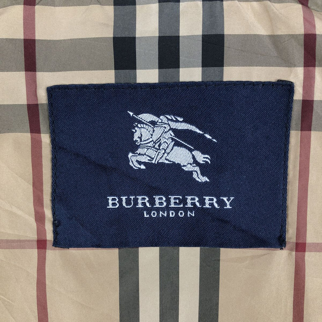 Burberry's London padded vest, made in Spain, men's size XL unclear Charcoal Vintage Second Hand