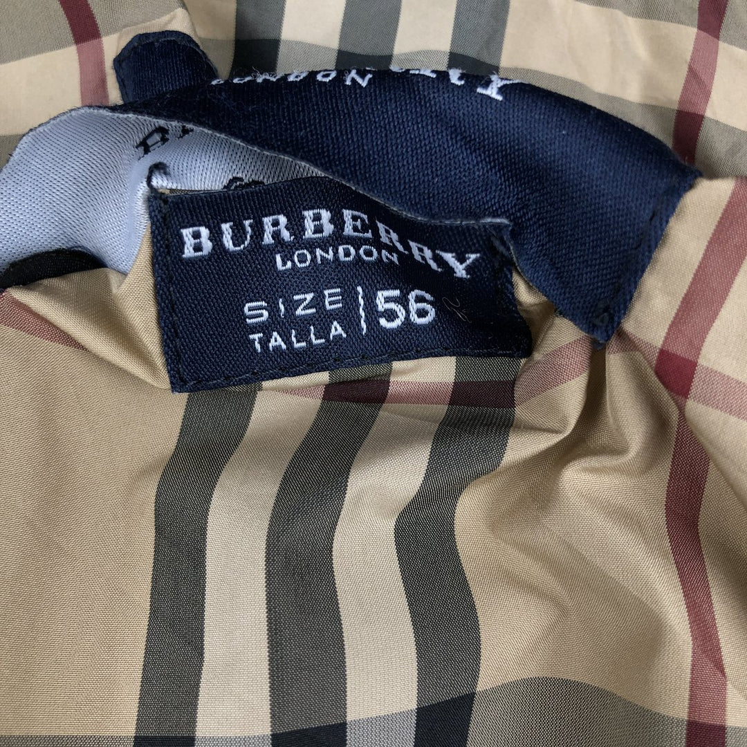 Burberry's London padded vest, made in Spain, men's size XL unclear Charcoal Vintage Second Hand