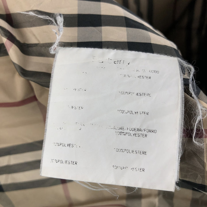 Burberry's London padded vest, made in Spain, men's size XL unclear Charcoal Vintage Second Hand