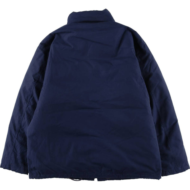 80s-90'S Eddie Bauer Black Tag Goose Down Jacket Men's Size L Vintage polyester navy blue type Vintage Second Hand