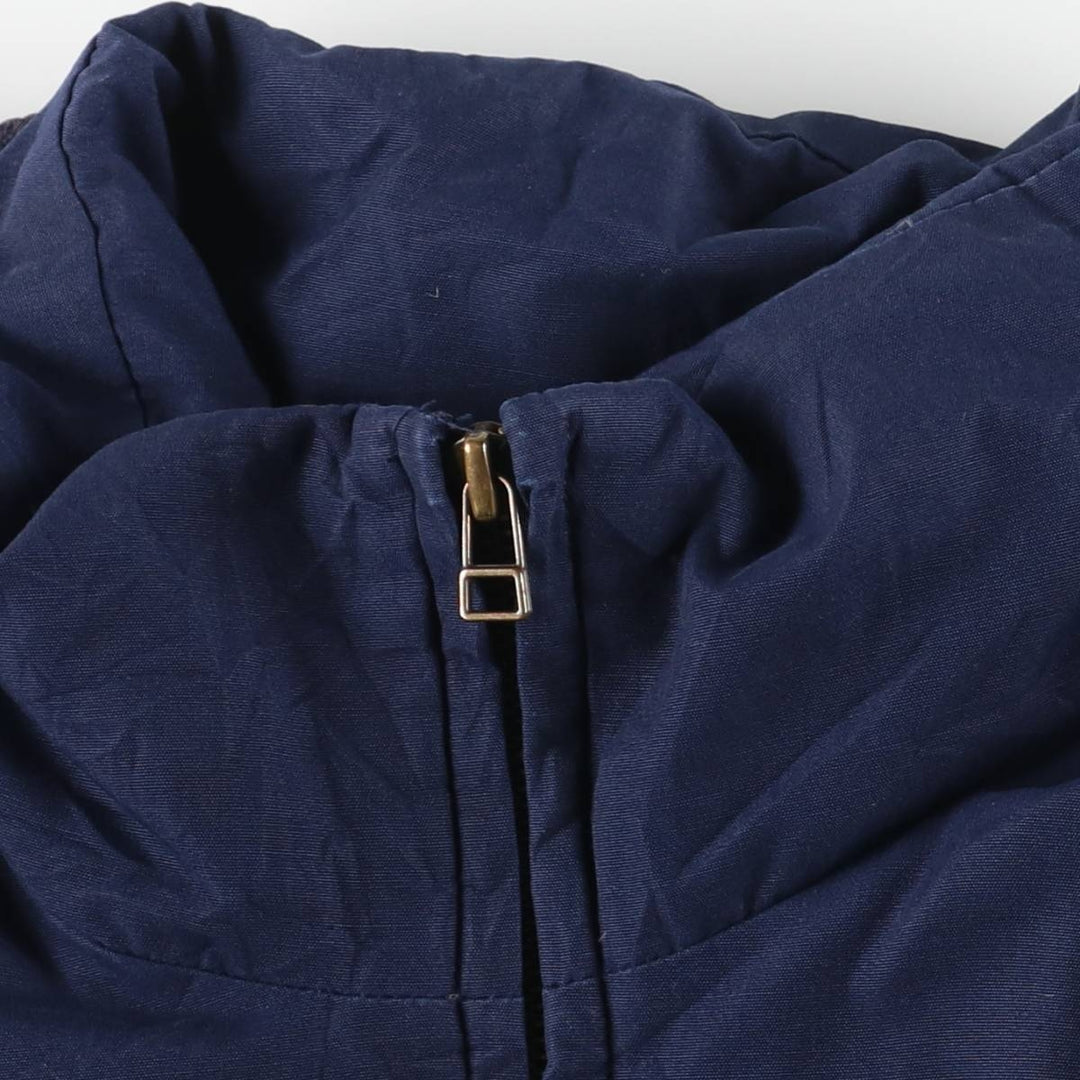 80s-90'S Eddie Bauer Black Tag Goose Down Jacket Men's Size L Vintage polyester navy blue type Vintage Second Hand