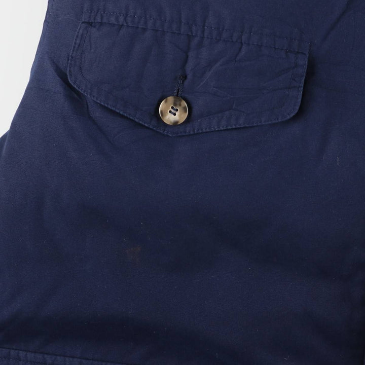 80s-90'S Eddie Bauer Black Tag Goose Down Jacket Men's Size L Vintage polyester navy blue type Vintage Second Hand