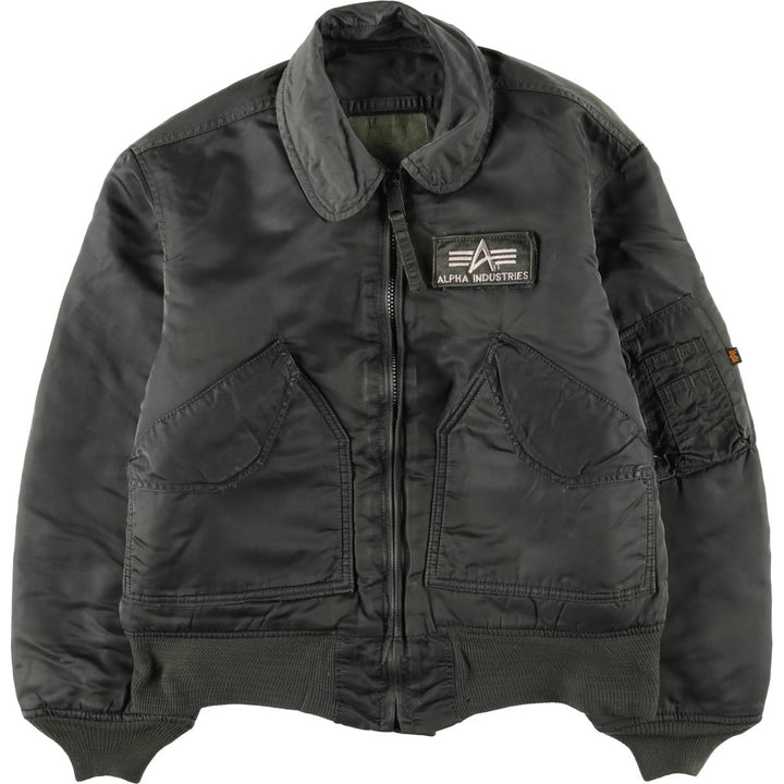 Civilian Alpha CWU-45 Nylon Khaki type Vintage Second Hand