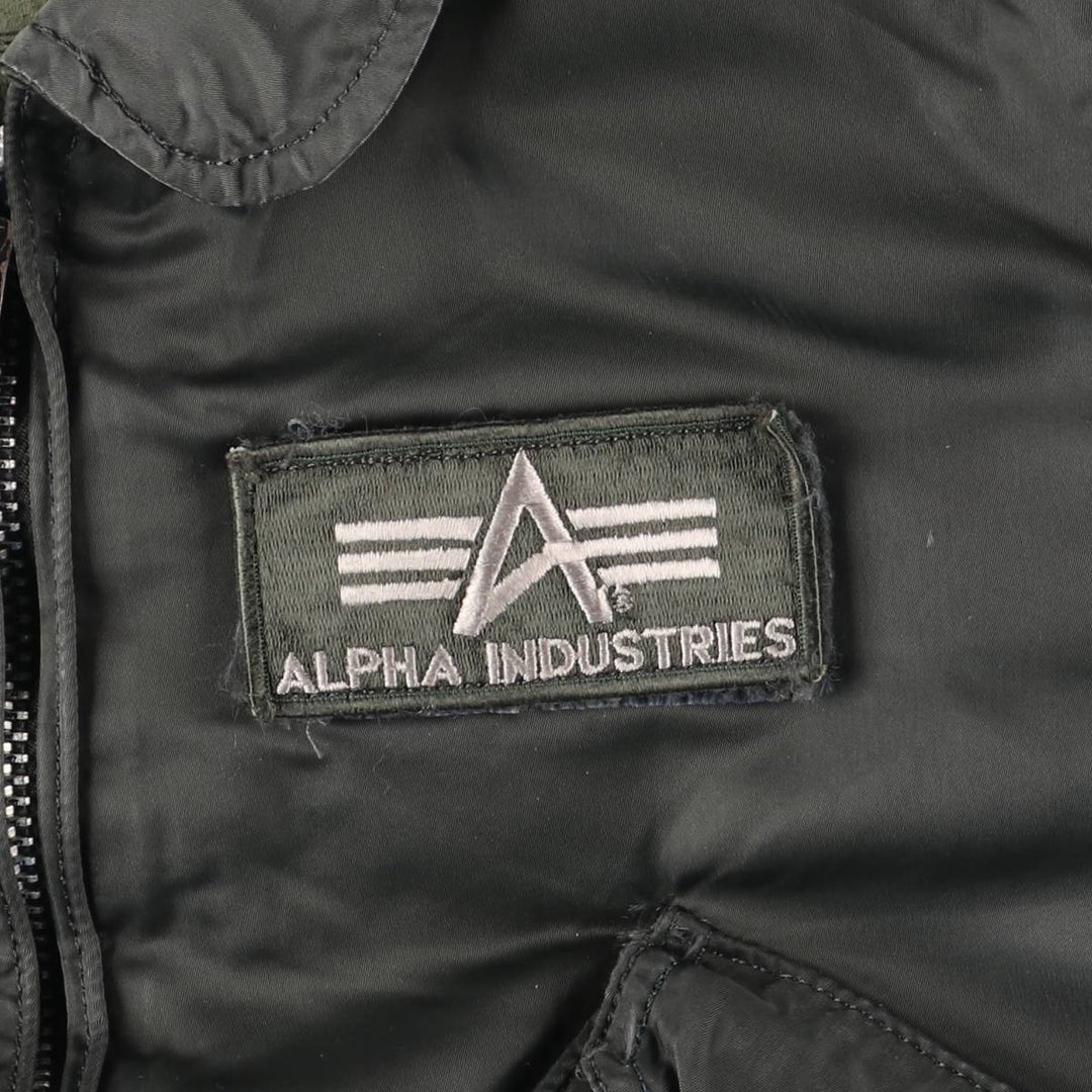 Civilian Alpha CWU-45 Nylon Khaki type Vintage Second Hand