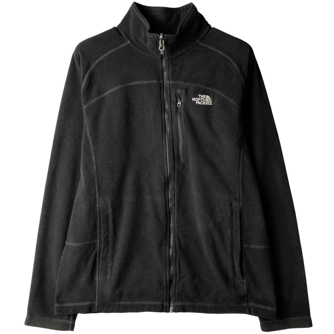 The North Face Never Stop Exploring Fleece Jacket, Men's Size L polyester black type Vintage Second Hand