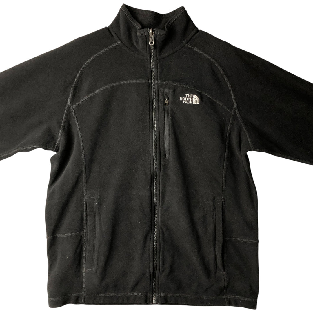 The North Face Never Stop Exploring Fleece Jacket, Men's Size L polyester black type Vintage Second Hand