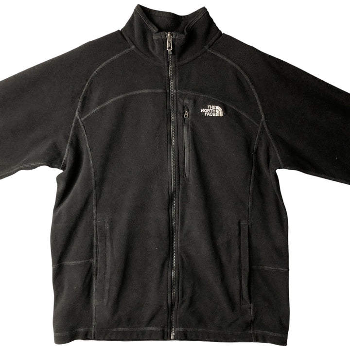 The North Face Never Stop Exploring Fleece Jacket, Men's Size L polyester black type Vintage Second Hand