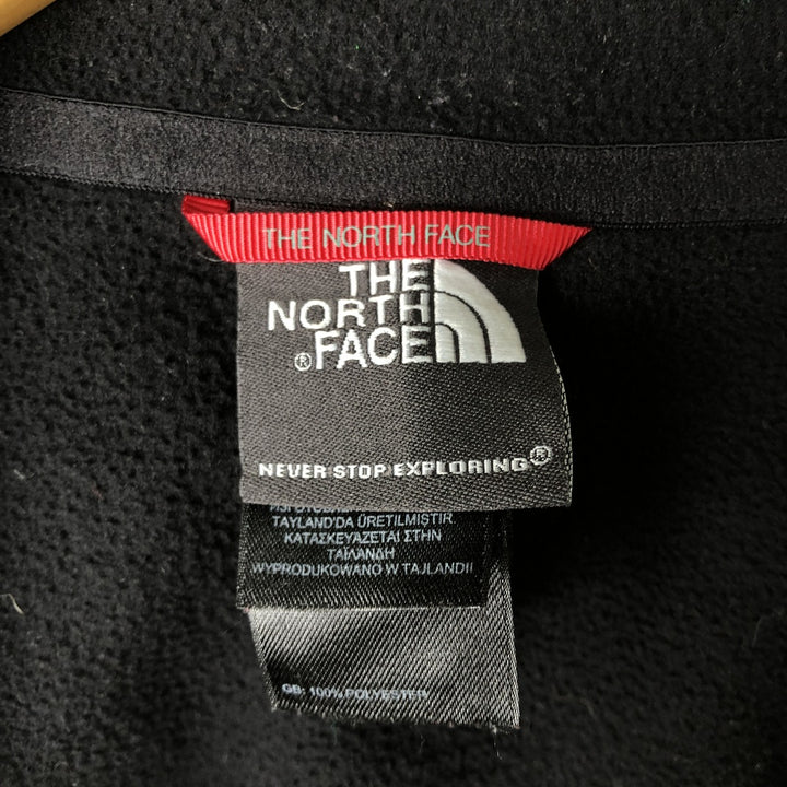 The North Face Never Stop Exploring Fleece Jacket, Men's Size L polyester black type Vintage Second Hand