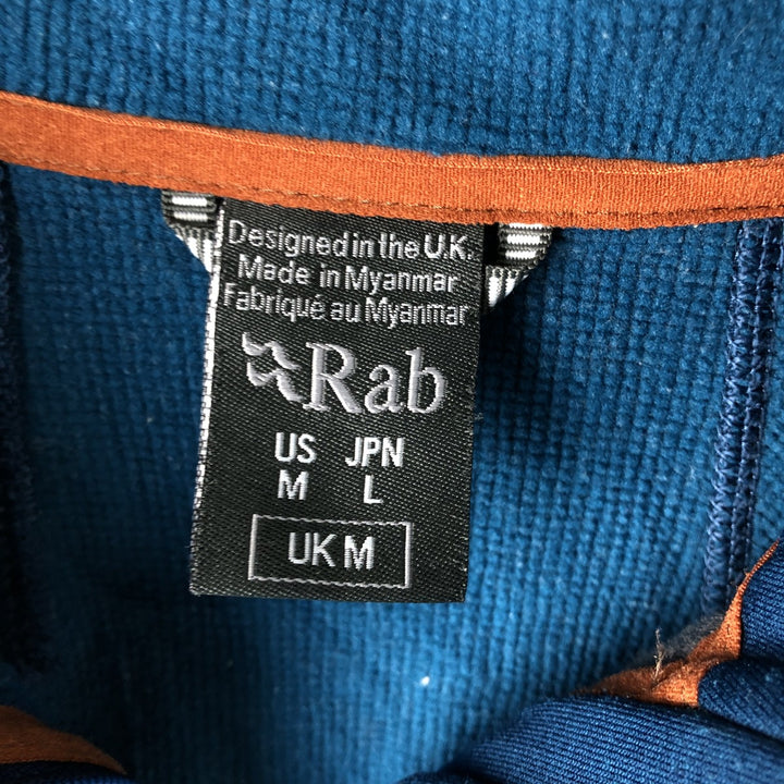 Love Rab Half-Zip Fleece Pullover, Men's Medium polyester blue type Vintage Second Hand