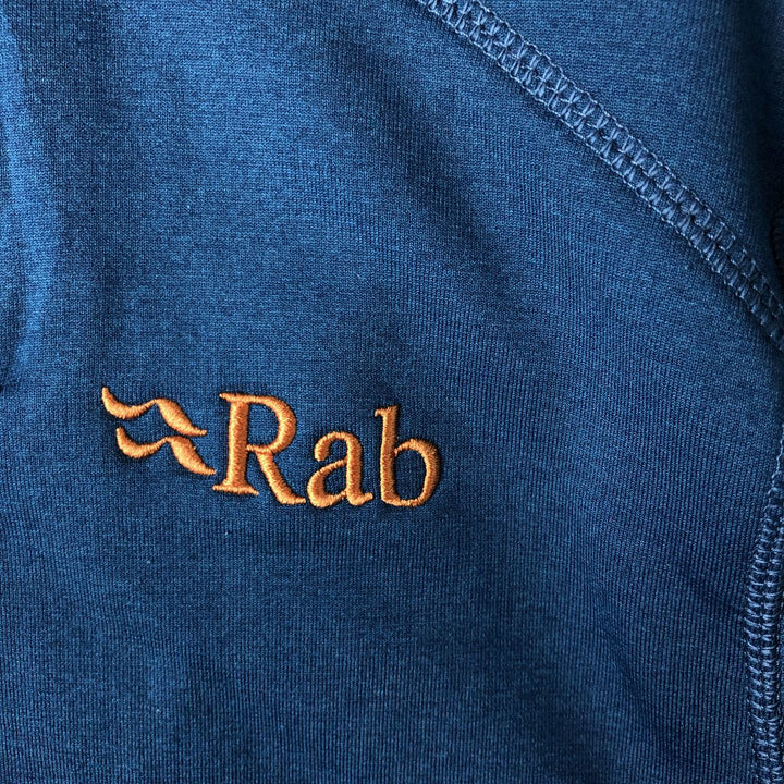 Love Rab Half-Zip Fleece Pullover, Men's Medium polyester blue type Vintage Second Hand