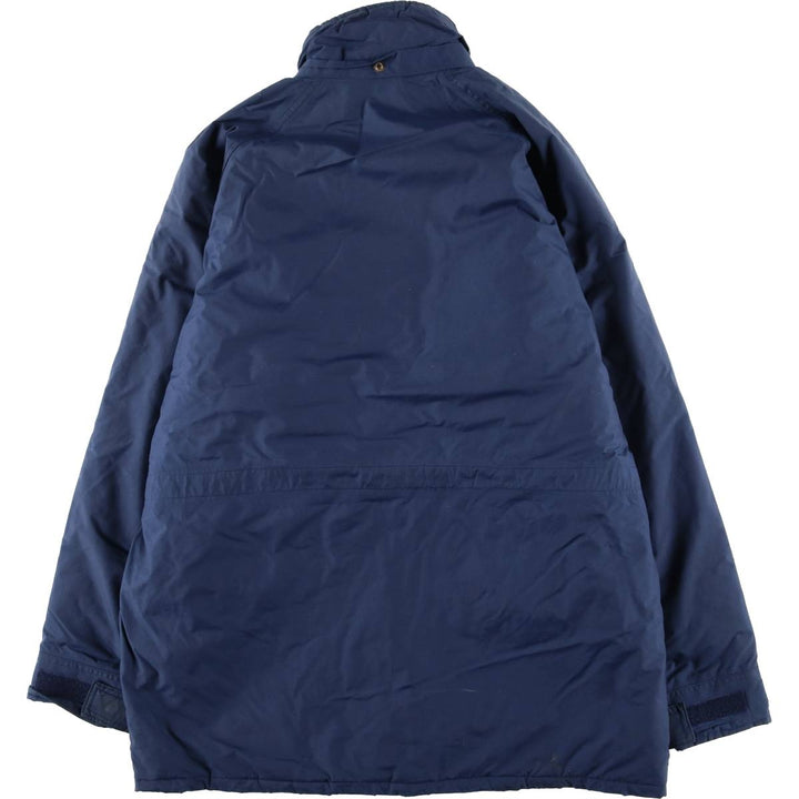 Vintage 70s-80'S Cabelas padded puffer jacket, men's size M Nylon navy blue type Vintage Second Hand