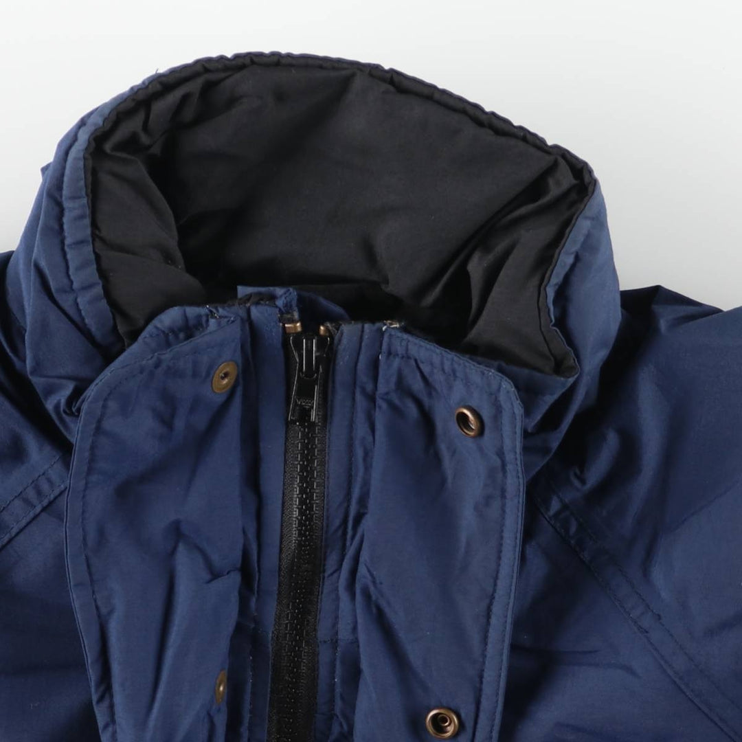 Vintage 70s-80'S Cabelas padded puffer jacket, men's size M Nylon navy blue type Vintage Second Hand