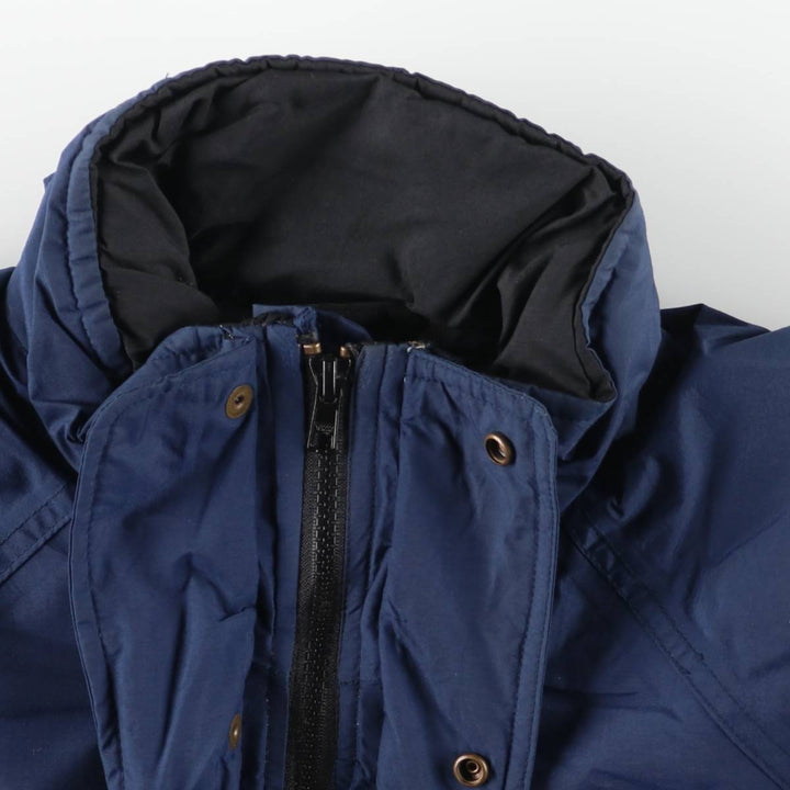 Vintage 70s-80'S Cabelas padded puffer jacket, men's size M Nylon navy blue type Vintage Second Hand