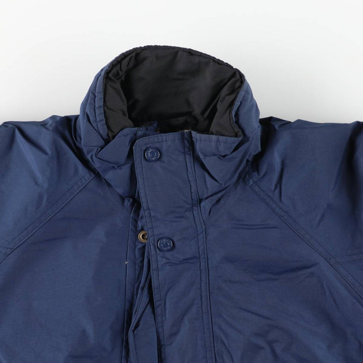 Vintage 70s-80'S Cabelas padded puffer jacket, men's size M Nylon navy blue type Vintage Second Hand