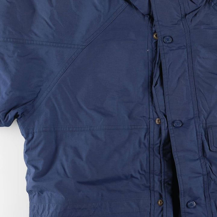 Vintage 70s-80'S Cabelas padded puffer jacket, men's size M Nylon navy blue type Vintage Second Hand