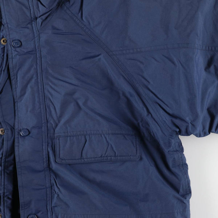 Vintage 70s-80'S Cabelas padded puffer jacket, men's size M Nylon navy blue type Vintage Second Hand