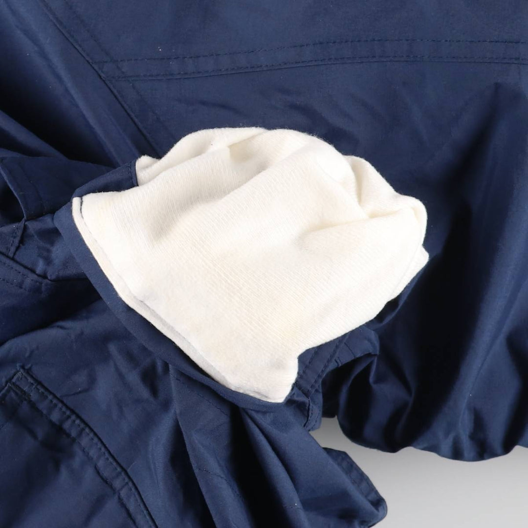 Vintage 70s-80'S Cabelas padded puffer jacket, men's size M Nylon navy blue type Vintage Second Hand