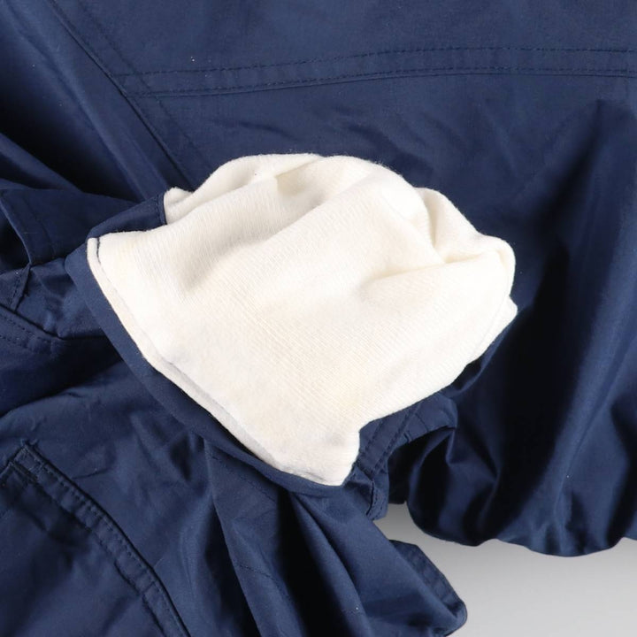 Vintage 70s-80'S Cabelas padded puffer jacket, men's size M Nylon navy blue type Vintage Second Hand