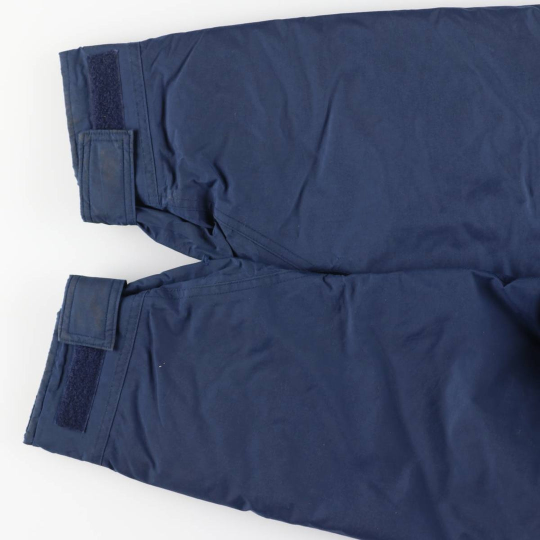 Vintage 70s-80'S Cabelas padded puffer jacket, men's size M Nylon navy blue type Vintage Second Hand