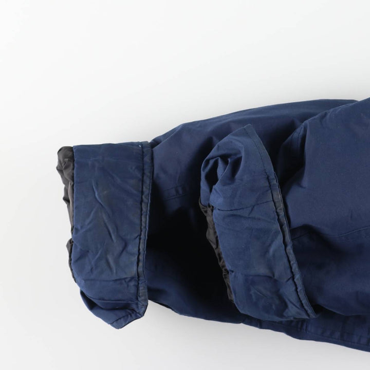 Vintage 70s-80'S Cabelas padded puffer jacket, men's size M Nylon navy blue type Vintage Second Hand
