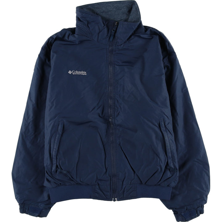 90s-00'S Vintage Columbia Padded Puffer Jacket, Men's Size Medium Nylon navy blue type Vintage Second Hand