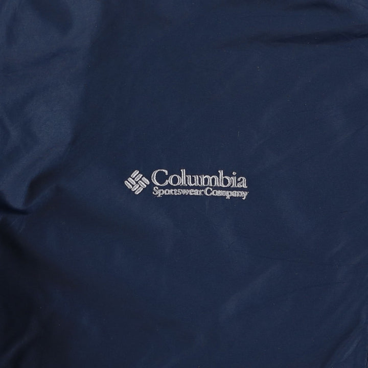 90s-00'S Vintage Columbia Padded Puffer Jacket, Men's Size Medium Nylon navy blue type Vintage Second Hand